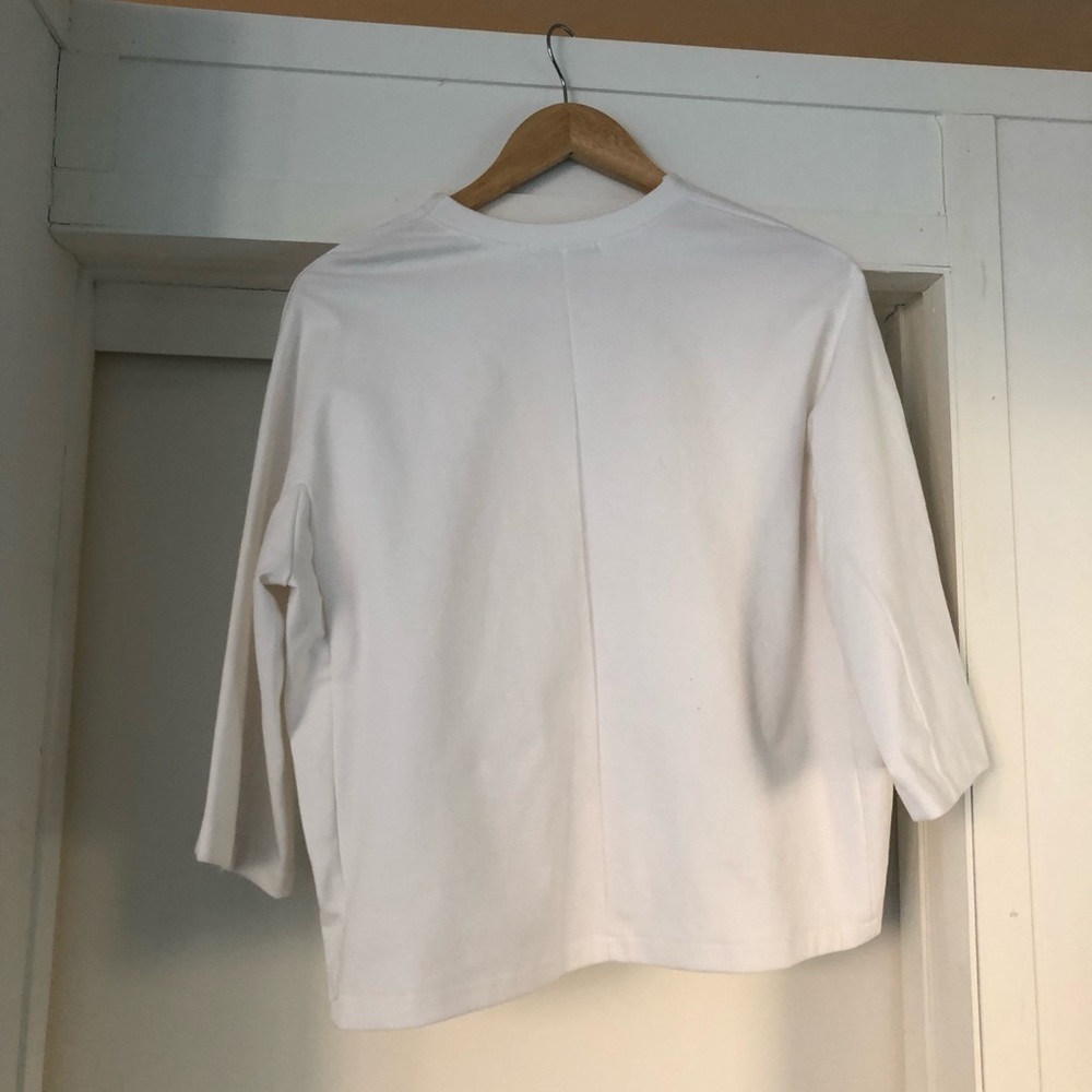 White Structured Top - image 2